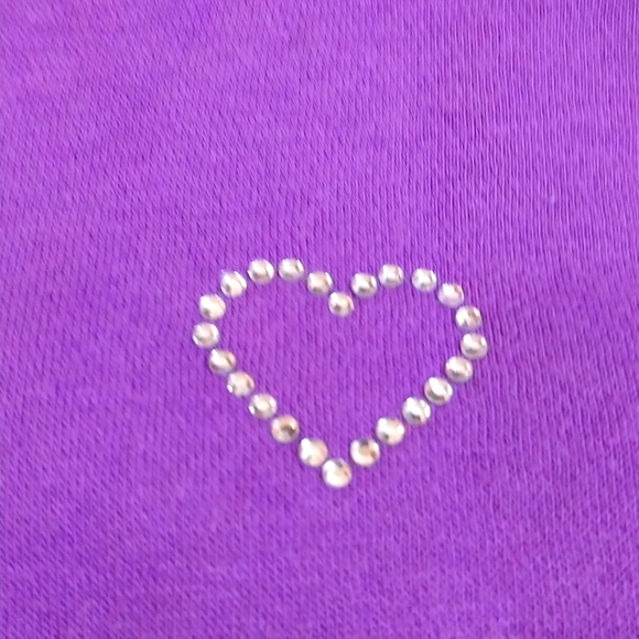 Girls Faded Glory purple hoodie - Picture 5 of 7